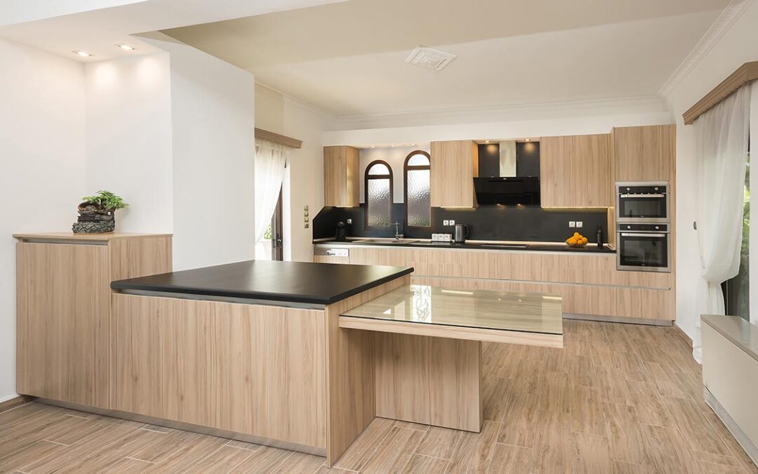 Μοντέρνα κουζίνα από βακελίτη